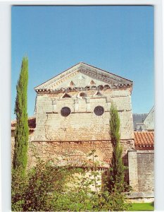 Postcard Pignon sud, Baptistère Saint-Jean, Poitiers, France