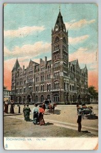 1905  City Hall  Richmond  Virginia   Postcard