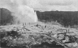 C-1910 New Zealand South Pacific Waikite Geyser Postcard 21-7620