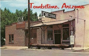 The OK Corral Site of Gunfight Earps & Clantons Tombstone Arizona