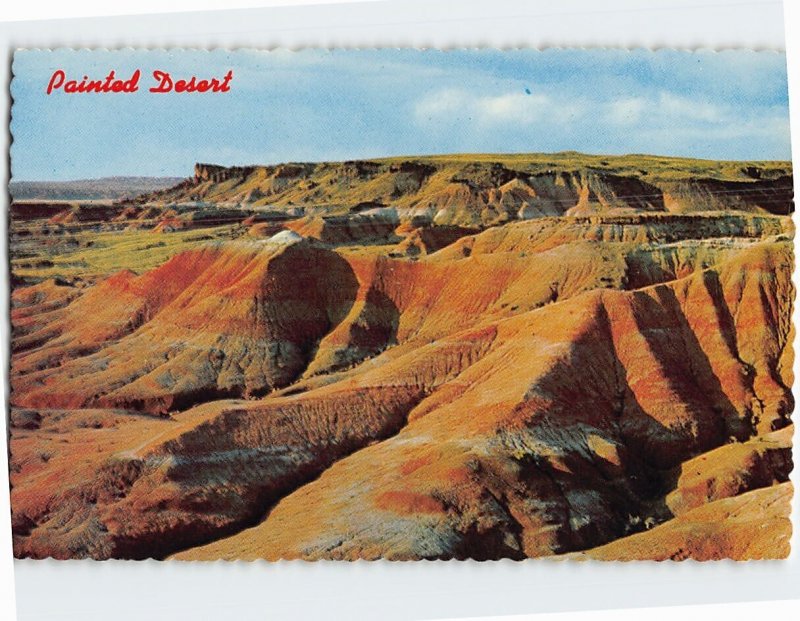 Postcard Painted Desert, Arizona