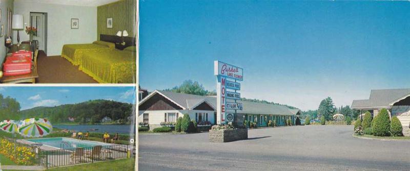 Burke's Lake Flower Motel - Saranac Lake, Adirondacks, New York