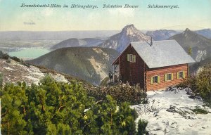 Mountaineering Austria Kranabetsattel Hutte im Hollengebirge Talstation Ebensee