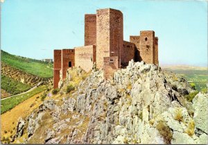 postcard Spain - Castles of Spain - Castle of Santa Cantalina