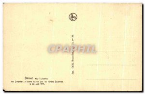 Old Postcard Dinant Wall Tschoffen