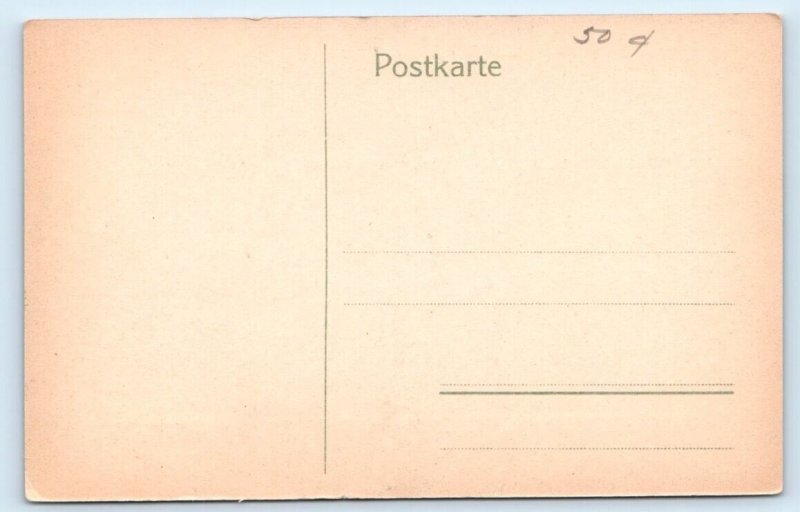 MÜNCHEN Munich - Bavaria mit Ruhmeshalle GERMANY Postcard