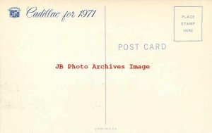 Advertising Postcard, 1971 Cadillac Eldorado