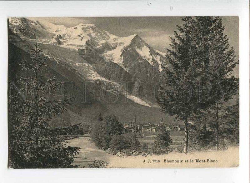 3071109 FRANCE Chamonix et le Mont-Blance Vintage PC