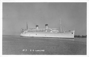 S S Lurline H-117 Apr 5th, 1940, Printed Photo Matson Lines Ship 
