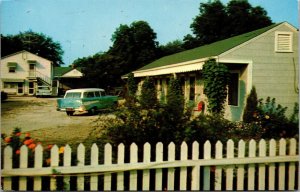 Postcard Rest-A-While Motel in Rowland, North Carolina~136321