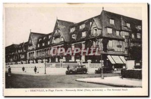 Deauville - Normandy Hotel - Old Postcard