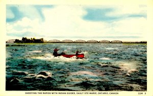 Canada - Ontario, Sault Ste Marie. Shooting the Rapids