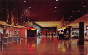 Portland Oregon Airport Interior Vintage Postcard K46930