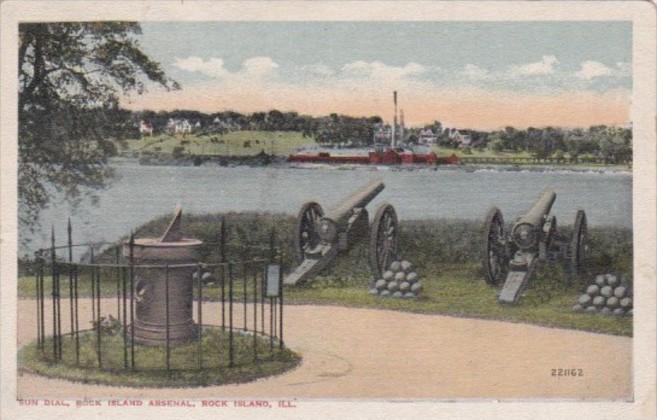 Illinois Rock Island Sun Dial Rock Island Arsenal