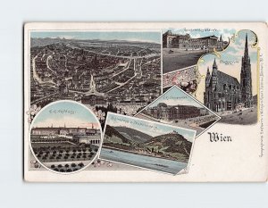 Postcard Vienna Austria