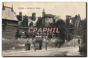 Postcard Old Paris Musee de Cluny