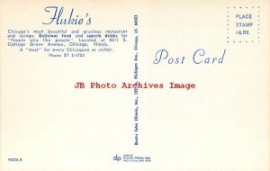 IL, Chicago, Illinois, Flukie's Restaurant, Interior View, Dexter No 98258-B