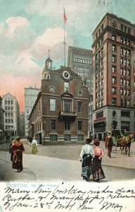 Vintage Postcard 1905 Old State House Boston Massachusetts Raphael Tuck & Sons