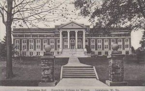 West Virginia Lewisburg Greenbrier Hall Greenbrier College For Women Albertype