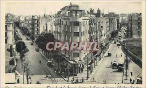 Modern Postcard Tunis Place Anatole France Avenue de Paris and Avenue Theodor...