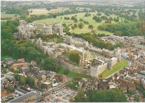 Aerial View of Windsor Castle Berkshire England UK 4 by 6 size