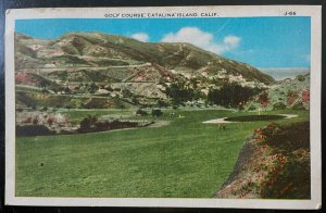 Vintage Postcard 1916 Golf Course, Catalina Island, California (CA)