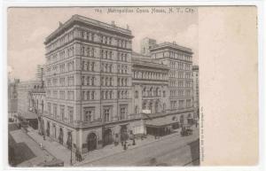 Metropolitan Opera House New York City 1905c postcard