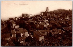 La Turbie - Grande Corniche France Residences Real Photo RPPC Postcard