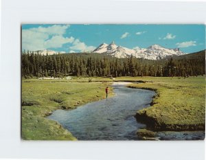 Postcard Tuolumne Meadows, Yosemite National Park, California