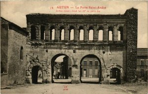 CPA AUTUN - La Porte St-ANDRÉ (354405)