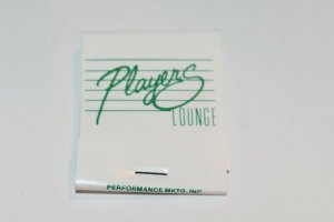 Players Lounge Crystals Fine Dining 20 Strike Milwaukee Wisconsin Matchbook