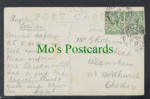 Genealogy Postcard - Robinson - 40 Beech Road, Weaverham, Cheshire RF6650