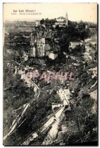 Old Postcard Rocamadour