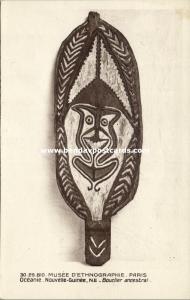 New Guinea, Native Ancestral Shield (1910s)