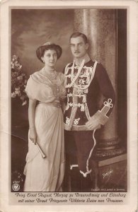 L521 Royalty Germany Duke and Duchess Braunschweig vintage postcard