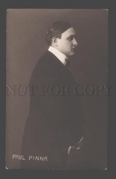 091621 PAUL PINNA Estonian Operetta Actor SINGER Vintage PHOTO