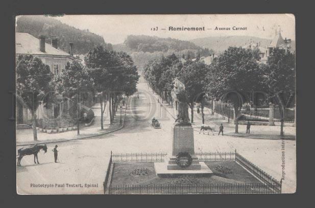 087600 FRANCE Remiremont Avenue Carnot Vintage PC