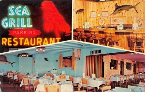 Ft. Lauderdale, Florida Sea Grill Restaurant, Vintage Postcard AA355-11