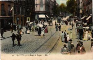 CPA NANTES - La Route de Rennes (242314)