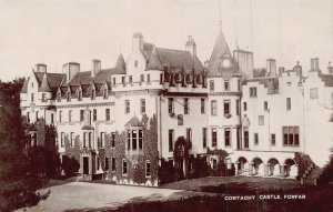 FORFAR ANGUS SCOTLAND~CORTACHY CASTLE~1922 PHOTO POSTCARD