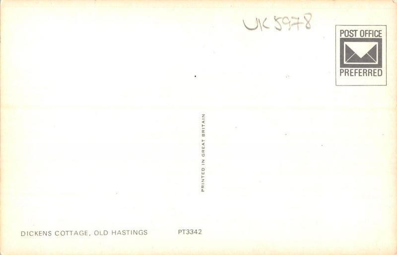 uk5978 dickens cottage old hastings   uk