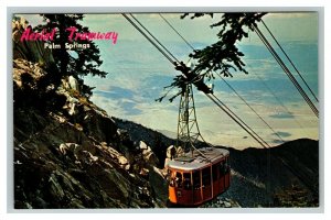 Vintage 1960's 2 Photo Postcards Aerial Tramway Palm Springs California