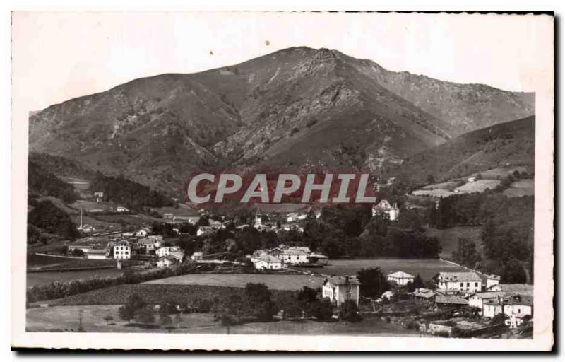 Modern Postcard St Etienne Baigorry General view l & # 39eglise and the castl...