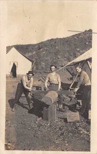 Harry Morrow Farm Real Photo People Working Unused 