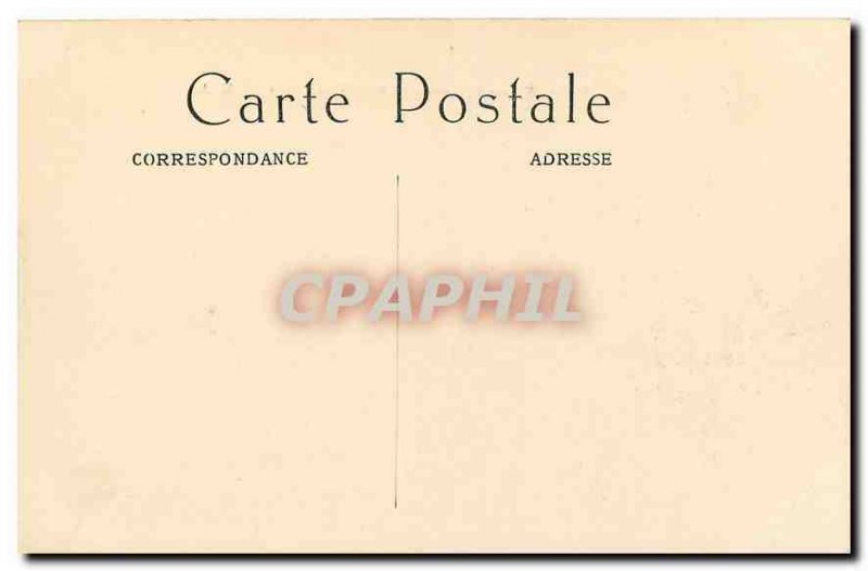 Old Postcard Paris Tuileries Garden