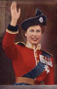 Queen Elizabeth Royalty Tuck c1900s-20s Vintage Postcard