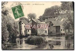 Old Postcard Montoeuil Sea The King's Mills