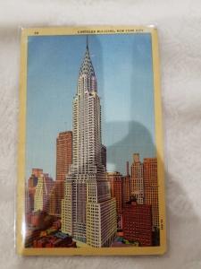 Antique/Vintage Postcard, Chrysler Building, New York City