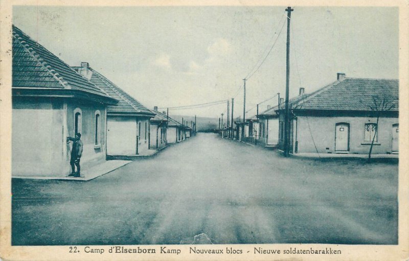 Belgium Elsenborn military camp 1934