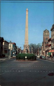 Portsmouth Virginia VA Monument to Confederate Dead Civil War Vintage Postcard
